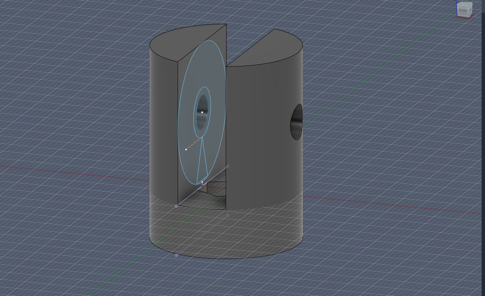 Arm V1 CAD model in Fusion 360