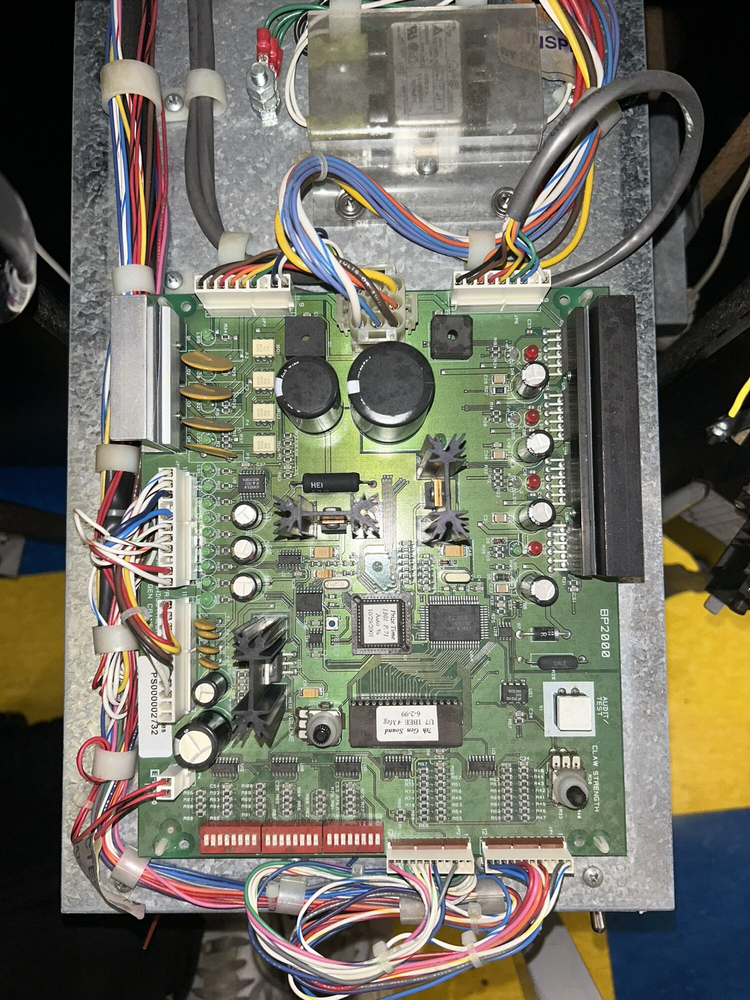 Testing cables on PCB